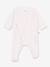 Pyjama bébé coton petit cœur Petit Bateau blanc 1 - vertbaudet enfant 
