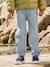 Pantalon denim garçon battle coton rayé bleu 1 - vertbaudet enfant 
