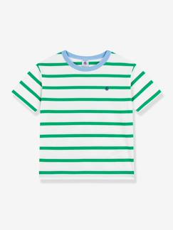 Garçon-T-shirt, polo, sous-pull-Tee-shirt enfant rayé Petit Bateau