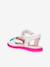 Sandales fille Joyfoot GEOX blanc+fuchsia 3 - vertbaudet enfant 