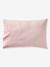 Parure housse de couette et taie d'oreiller NOEUDS avec coton recyclé rose imprimé 10 - vertbaudet enfant 