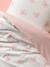 Parure housse de couette et taie d'oreiller NOEUDS avec coton recyclé rose imprimé 11 - vertbaudet enfant 