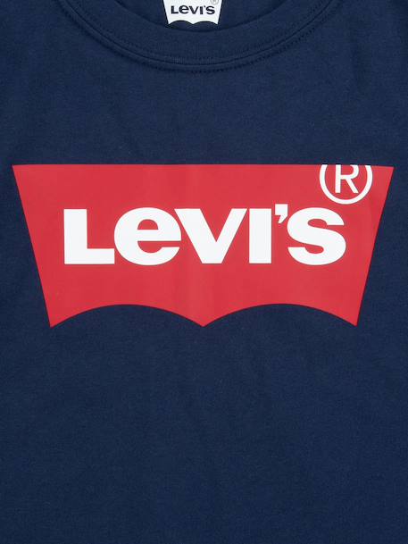T-shirt Batwing garçon Levi's blanc+bleu+marine+vert 10 - vertbaudet enfant 