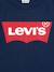 T-shirt Batwing garçon Levi's blanc+bleu+marine+vert 10 - vertbaudet enfant 
