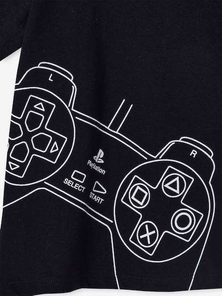 Pyjashort garçon coton logo Playstation noir 5 - vertbaudet enfant 