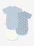 Lot 3 bodies croisés bébé Petit Bateau blanc 2 - vertbaudet enfant 
