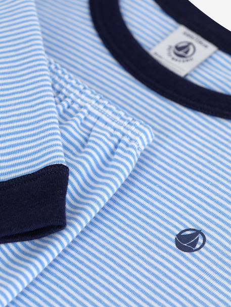 Ensemble de pyjama rayé Petit Bateau bleu 2 - vertbaudet enfant 