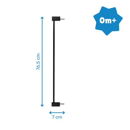 Extension Barrière de Sécurité 7 cm Noir 4 - vertbaudet enfant 