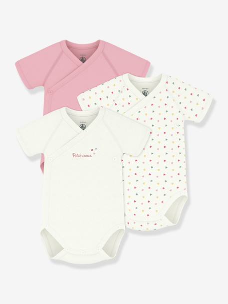 Bébé-Lot de 3 bodies croisés bébé