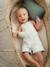 Salopette courte bébé Rayure amande+Vichy bleu/vert 5 - vertbaudet enfant 