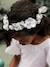 Couronne de fleurs fille Blanc 3 - vertbaudet enfant 