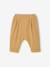 Pantalon bébé mixte coupe sarouel en gaze de coton blanc+Bleu+jaune+rose+tilleul 9 - vertbaudet enfant 