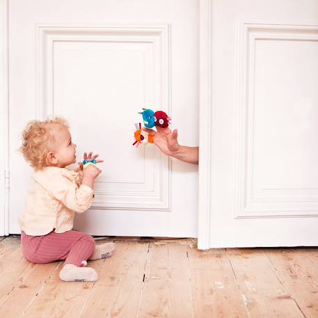 Jeu de Marionnettes à Doigts – Donnez vie aux personnages ! Turquoise, orange, vert 3 - vertbaudet enfant 
