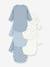 Lot de 5 bodies croisés manches longues bébé blanc 2 - vertbaudet enfant 