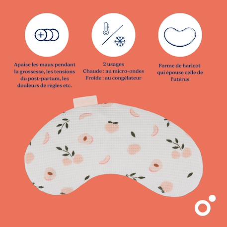 Bouillotte snoogy mom Beige+Pêches 9 - vertbaudet enfant 