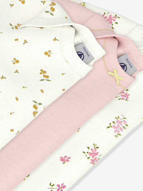 Lot de 3 bodies manches longues bébé blanc 3 - vertbaudet enfant 