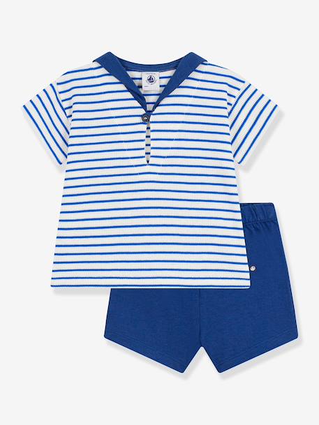 Ensemble 2 pièces bébé écru 1 - vertbaudet enfant 