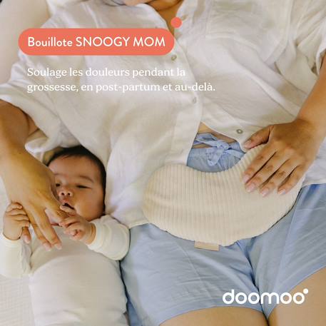 Bouillotte snoogy mom Beige+Pêches 2 - vertbaudet enfant 