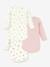 Lot de 3 bodies manches longues bébé blanc 2 - vertbaudet enfant 