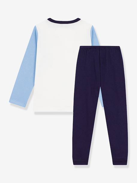 Pyjama enfant coton chien Petit Bateau bleu 3 - vertbaudet enfant 