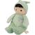 Poupée peluche souple bébé Jaune, marron, bleu+Vert d'eau, écru, bleu 8 - vertbaudet enfant 