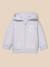 Hoodie zippé  bébé - coton biologique Gris chine clair 1 - vertbaudet enfant 
