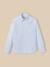 Chemise rayée oxford garçon Rayure bleue+Rayure rouge+Rayure verte 1 - vertbaudet enfant 