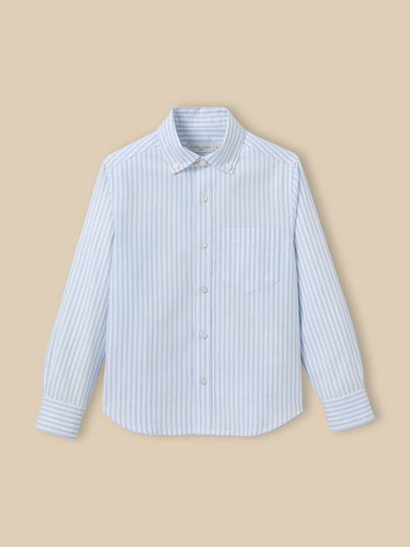Garçon-Chemise rayée oxford garçon