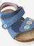 Sandales bébé textile à scratchs bleu jean 6 - vertbaudet enfant 
