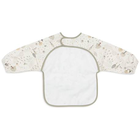 Bavoir à Manches Imperméable Bébé – Dès 6 Mois Ecru, vert, jaune 2 - vertbaudet enfant 