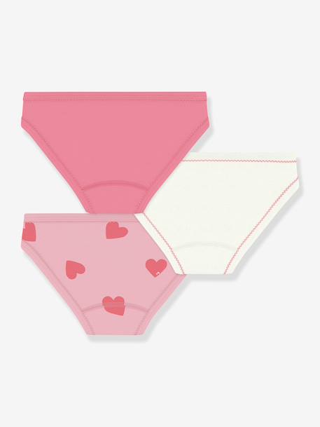 Lot de 3 culottes enfant coton Petit Bateau blanc 2 - vertbaudet enfant 