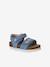 Sandales bébé textile à scratchs bleu jean 1 - vertbaudet enfant 