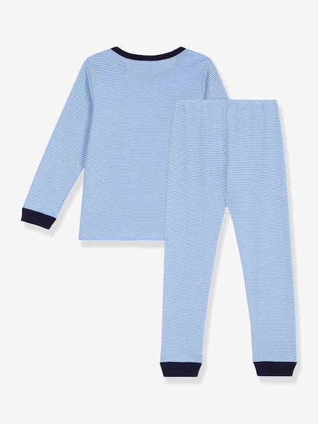 Ensemble de pyjama rayé Petit Bateau bleu 3 - vertbaudet enfant 