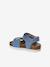 Sandales bébé textile à scratchs bleu jean 3 - vertbaudet enfant 