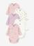 Lot 5 bodies croisés bébé Petit Bateau blanc 1 - vertbaudet enfant 