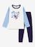Pyjama enfant coton chien Petit Bateau bleu 1 - vertbaudet enfant 