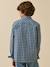 Chemise à carreaux garçon Carreaux bleu/vert 4 - vertbaudet enfant 