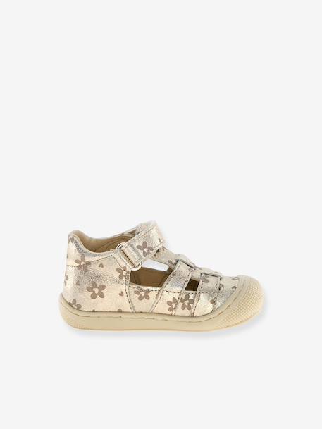 Botillon scratch Naturino doré+kaki+marron 2 - vertbaudet enfant 