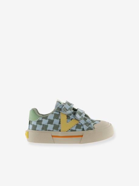 Baskets enfant Tribu Victoria rose+vert 6 - vertbaudet enfant 