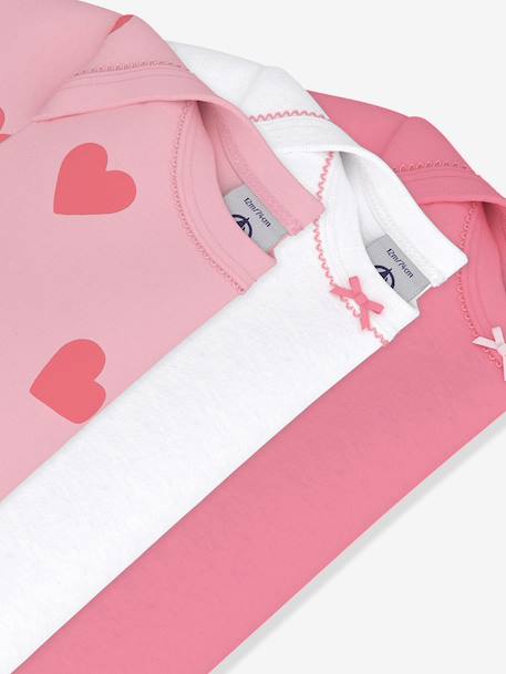 Lot de 3 bodies manches courtes bébé blanc 3 - vertbaudet enfant 