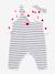Ensemble body salopette Petit Bateau écru 2 - vertbaudet enfant 