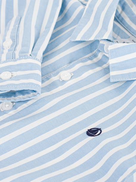 Chemise enfant Petit Bateau bleu ciel 3 - vertbaudet enfant 