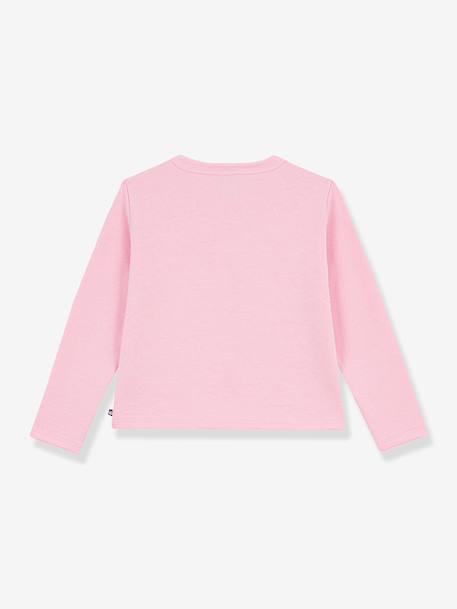 Cardigan enfant coton uni Petit Bateau rose 3 - vertbaudet enfant 