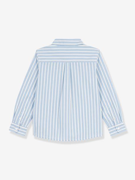 Chemise enfant Petit Bateau bleu ciel 2 - vertbaudet enfant 