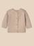 Cardigan bébé - coton biologique Amande+Beige chine+Marine clair+Sorbet 5 - vertbaudet enfant 