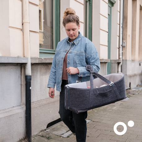 Couffin bébé nomade nest&go Gris 6 - vertbaudet enfant 