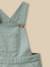 Salopette courte bébé lin et coton Celadon 3 - vertbaudet enfant 