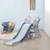 Toboggan enfant design fusée - usage intérieur Bleu+Gris 2 - vertbaudet enfant 