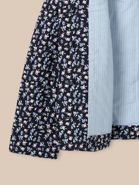 Veste matelassée fille Imprimé  mini roses 2 - vertbaudet enfant 
