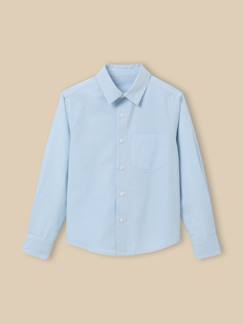 Chemise en micro vichy garçon.  - vertbaudet enfant